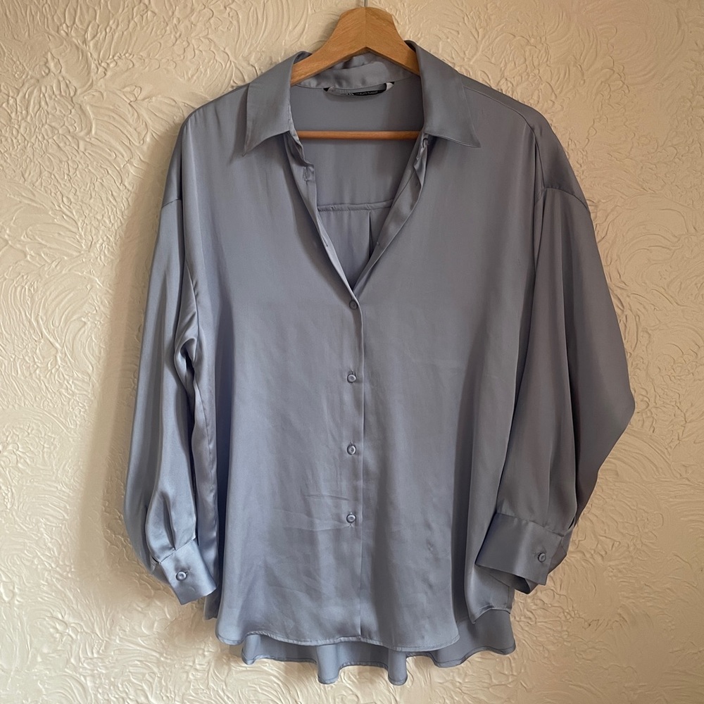 Zara Satin Shirt